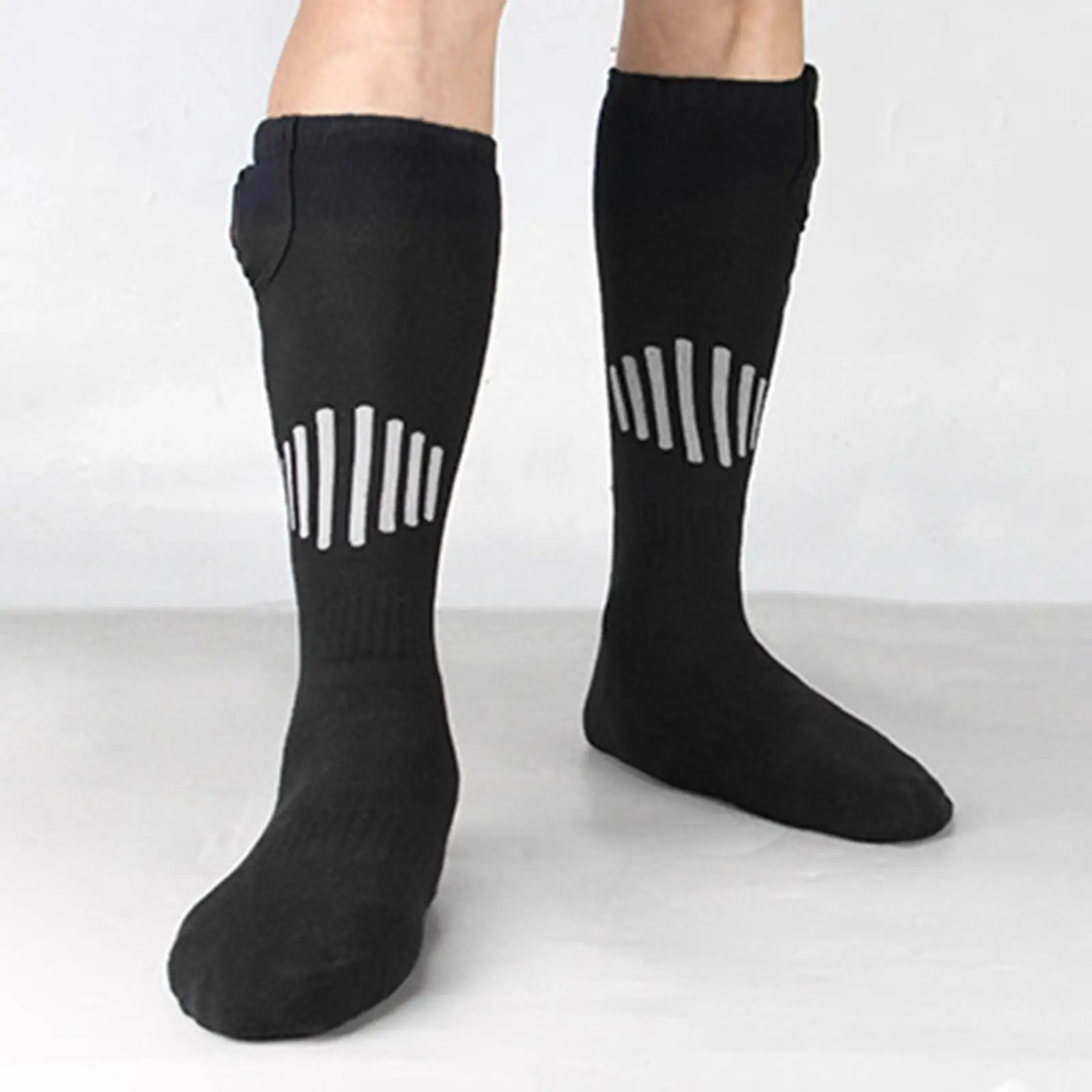 1 Pair Heated Socks Long Stockings Foot Warmer for Cold Weather Skiing Riding
1 Pair Heated Socks Long Stockings Foot Warmer for Cold Weather Skiing Riding
