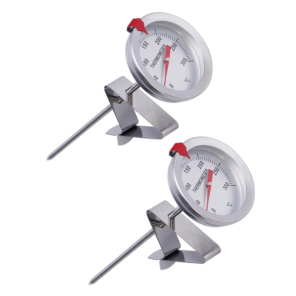2Pcs High Temperature Food Thermometer Kitchen Thermometer for BBQ Cooking Perfect for Meat and Vegetable Cooking
2Pcs High Temperature Food Thermometer Kitchen Thermometer for BBQ Cooking Perfect for Meat and Vegetable Cooking