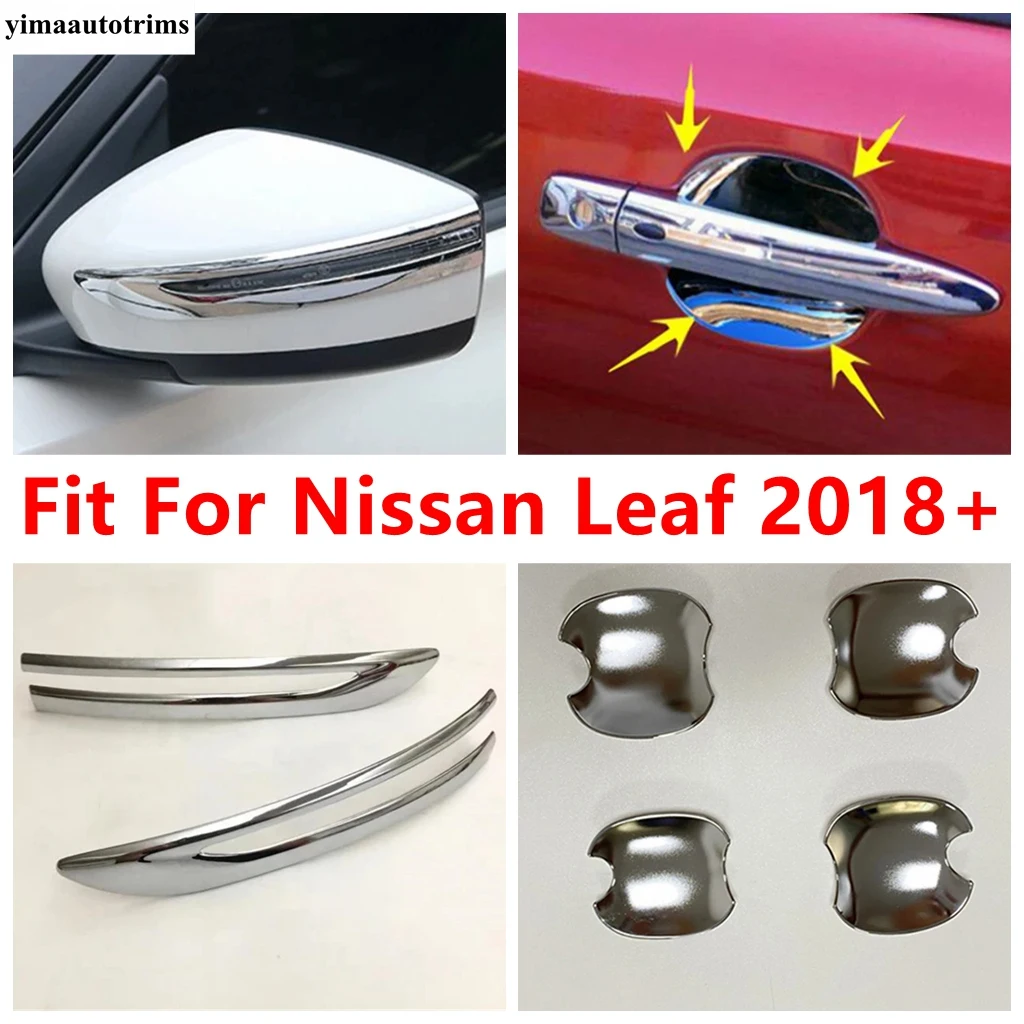 Car Door Bowl / Door Rearview Mirror Strip Protection Cover Trim Fit For Nissan Leaf 2018 - 2022 ABS Chrome Accessories Exterior
Car Door Bowl / Door Rearview Mirror Strip Protection Cover Trim Fit For Nissan Leaf 2018 - 2022 ABS Chrome Accessories Exterior