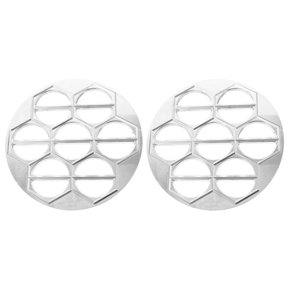 2pcs Multi-hole Dumpling Mold Kitchen Tool Maker Russian Aluminum Alloy Molds Easy Clean Storage Efficient Kitchen
2pcs Multi-hole Dumpling Mold Kitchen Tool Maker Russian Aluminum Alloy Molds Easy Clean Storage Efficient Kitchen