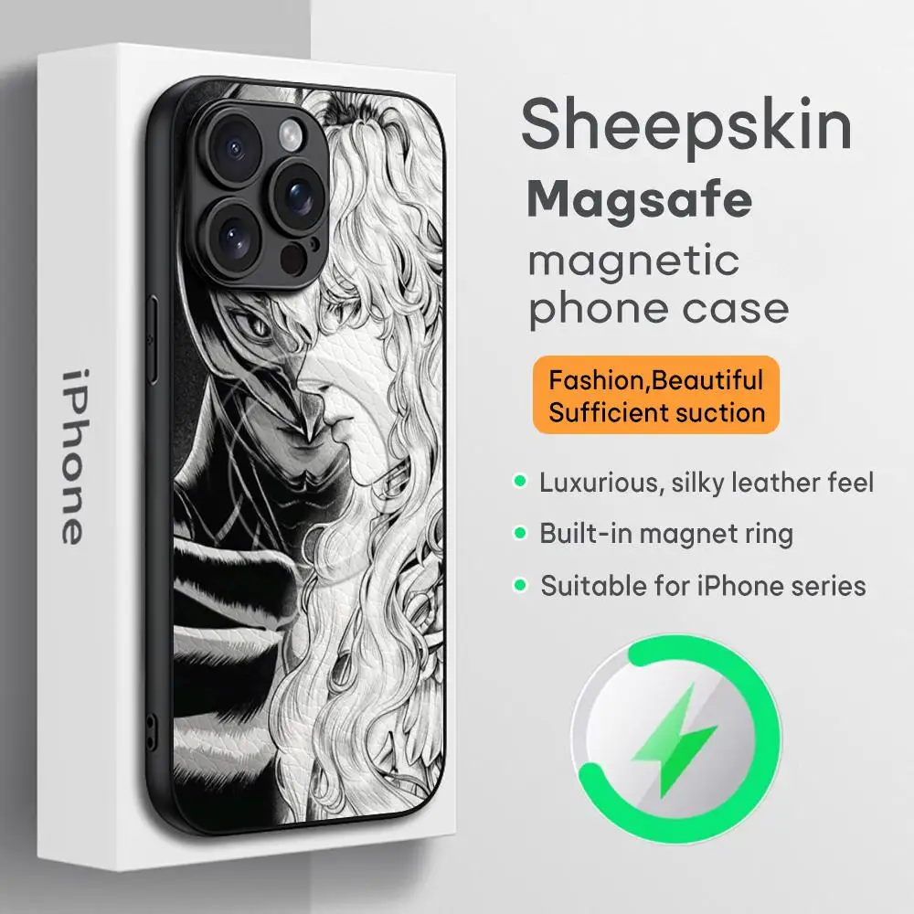 Griffith hot blood anime pattern ins Phone Case For iPhone 16 15 14 13 12 11 Plus Pro Max High-end Luxury Magsafe Sheepskin
Griffith hot blood anime pattern ins Phone Case For iPhone 16 15 14 13 12 11 Plus Pro Max High-end Luxury Magsafe Sheepskin