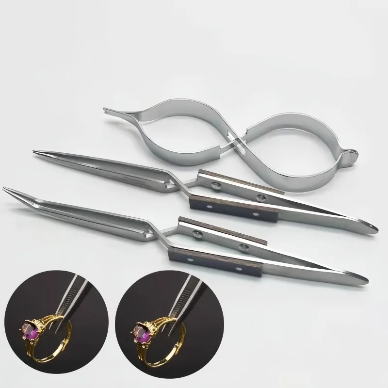 Goldsmithing tools Sharp mouth rebound clip welding curved mouth rebound gourd 8 word DIY jewellery tools
Goldsmithing tools Sharp mouth rebound clip welding curved mouth rebound gourd 8 word DIY jewellery tools