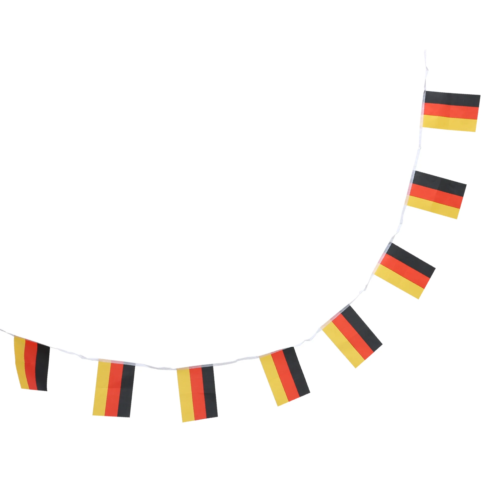 1 pc Extra Long German Flag Pull Decoration Polyester Non Fading String Flags Suitable Indoor Outdoor Sports Events Schools
1 pc Extra Long German Flag Pull Decoration Polyester Non Fading String Flags Suitable Indoor Outdoor Sports Events Schools