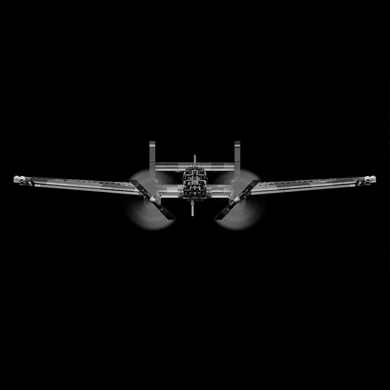 Fw-189 Reconnaissance Aircraft Model MOC Building Bricks War Equipment Modular Technology Gifts Holiday Assemble Children Toys
Fw-189 Reconnaissance Aircraft Model MOC Building Bricks War Equipment Modular Technology Gifts Holiday Assemble Children Toys