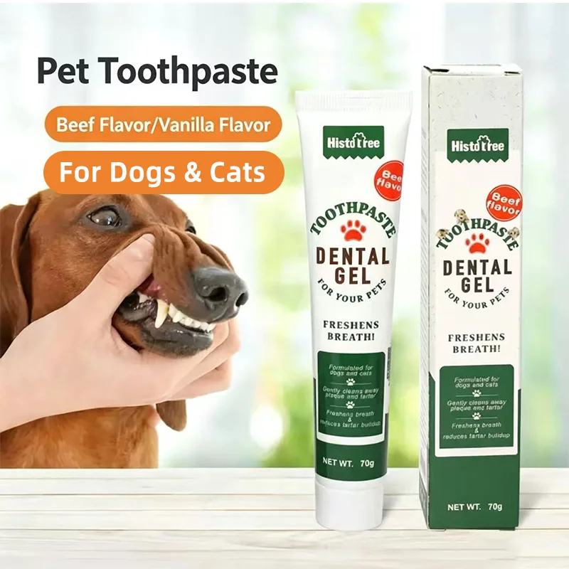 Pet Toothpaste, Oral Cleaning, cat dog toothpaste,Beef & Vanilla Flavor, Dog Cat Cleaning Supplies
Pet Toothpaste, Oral Cleaning, cat dog toothpaste,Beef & Vanilla Flavor, Dog Cat Cleaning Supplies
