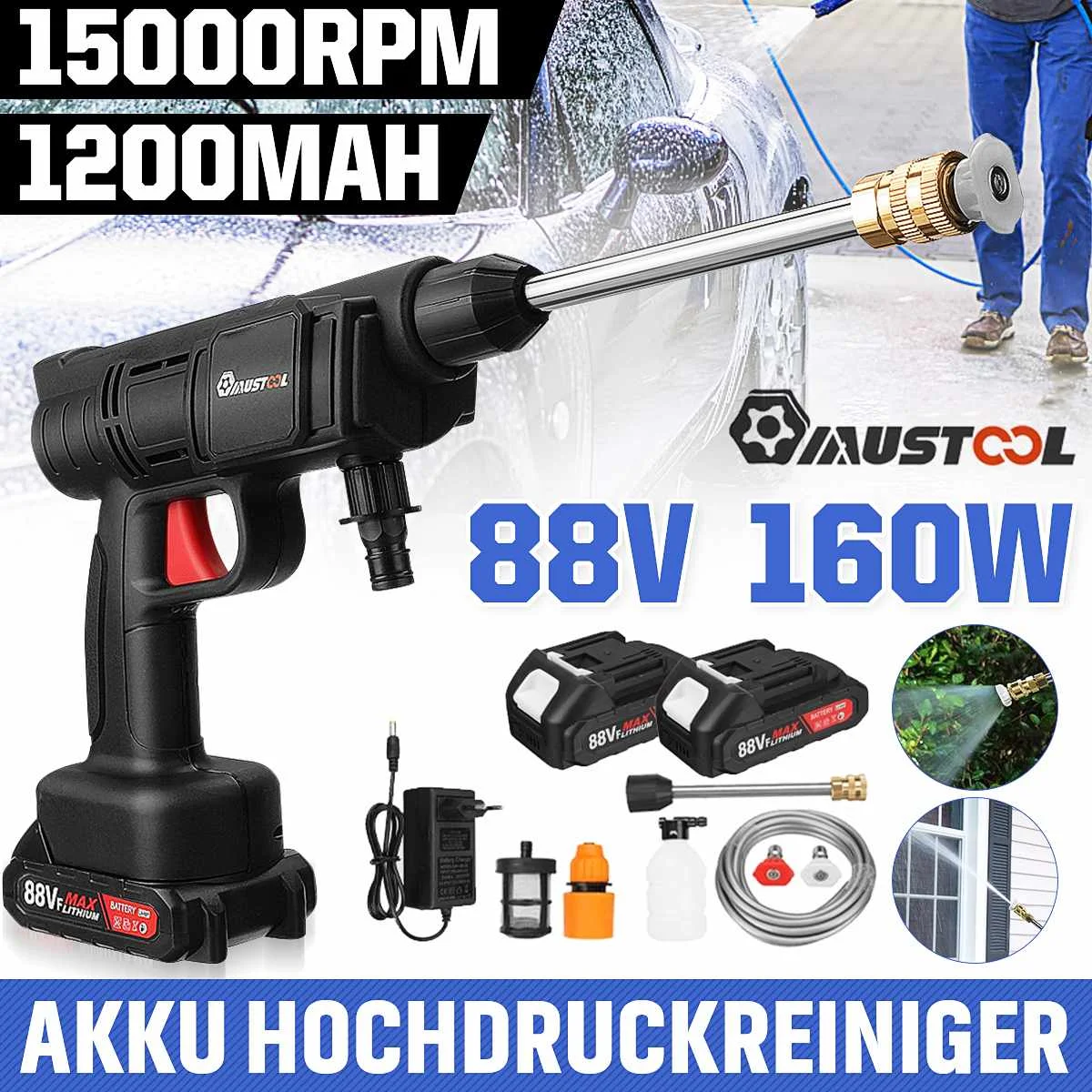 1500W Car Washer Cleaner Cordless High Pressure Car Washing Spray Gun Electric Water Gun Foam Machine for Makita 18V Battery
1500W Car Washer Cleaner Cordless High Pressure Car Washing Spray Gun Electric Water Gun Foam Machine for Makita 18V Battery