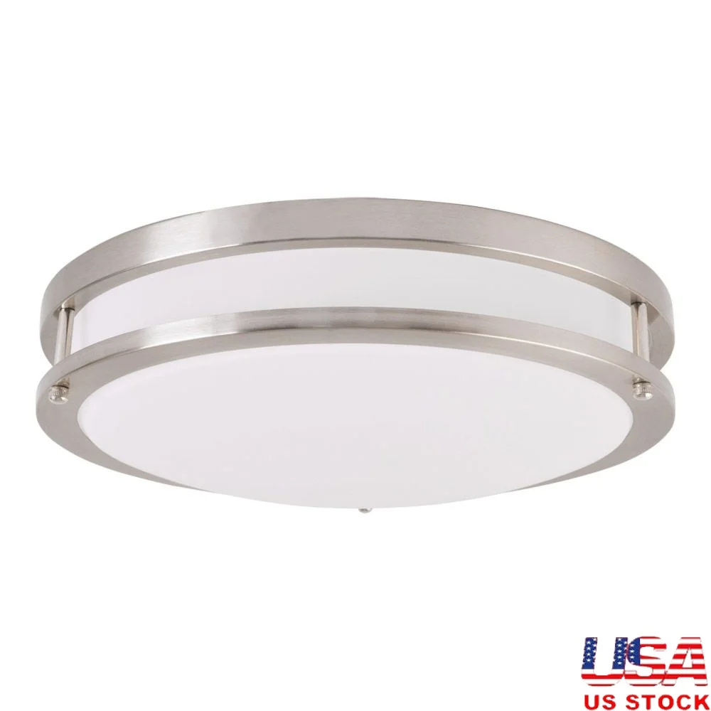 14 Inch LED Ceiling Light Dimmable Indoor Fixture 5 Color Temperature Options Easy Install ETL Certified Energy Star Rated
14 Inch LED Ceiling Light Dimmable Indoor Fixture 5 Color Temperature Options Easy Install ETL Certified Energy Star Rated