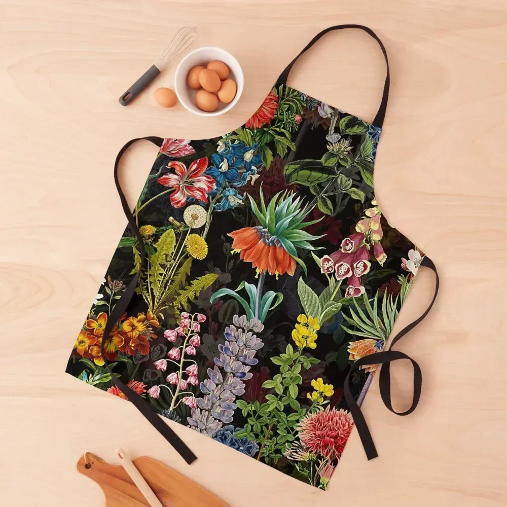 Vintage Springflower Midnight Garden Apron kitchen gadgets Chef Uniform Woman Christmas gift Apron
Vintage Springflower Midnight Garden Apron kitchen gadgets Chef Uniform Woman Christmas gift Apron