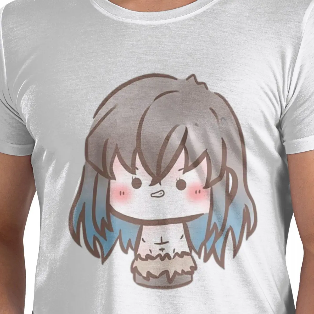 Chibi Mist Pillar Muichiro Tokito 100% Cotton T-Shirt Men's Oversized T Shirts Men Round Neck Short Sleeve S-6XL
Chibi Mist Pillar Muichiro Tokito 100% Cotton T-Shirt Men's Oversized T Shirts Men Round Neck Short Sleeve S-6XL