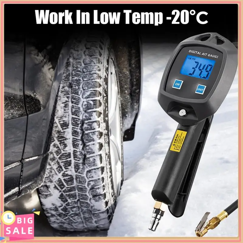 Tire Pressure Gauge Auto Accessories High-Precision Monitoring Inflation Universal Car Tire Manometro
Tire Pressure Gauge Auto Accessories High-Precision Monitoring Inflation Universal Car Tire Manometro