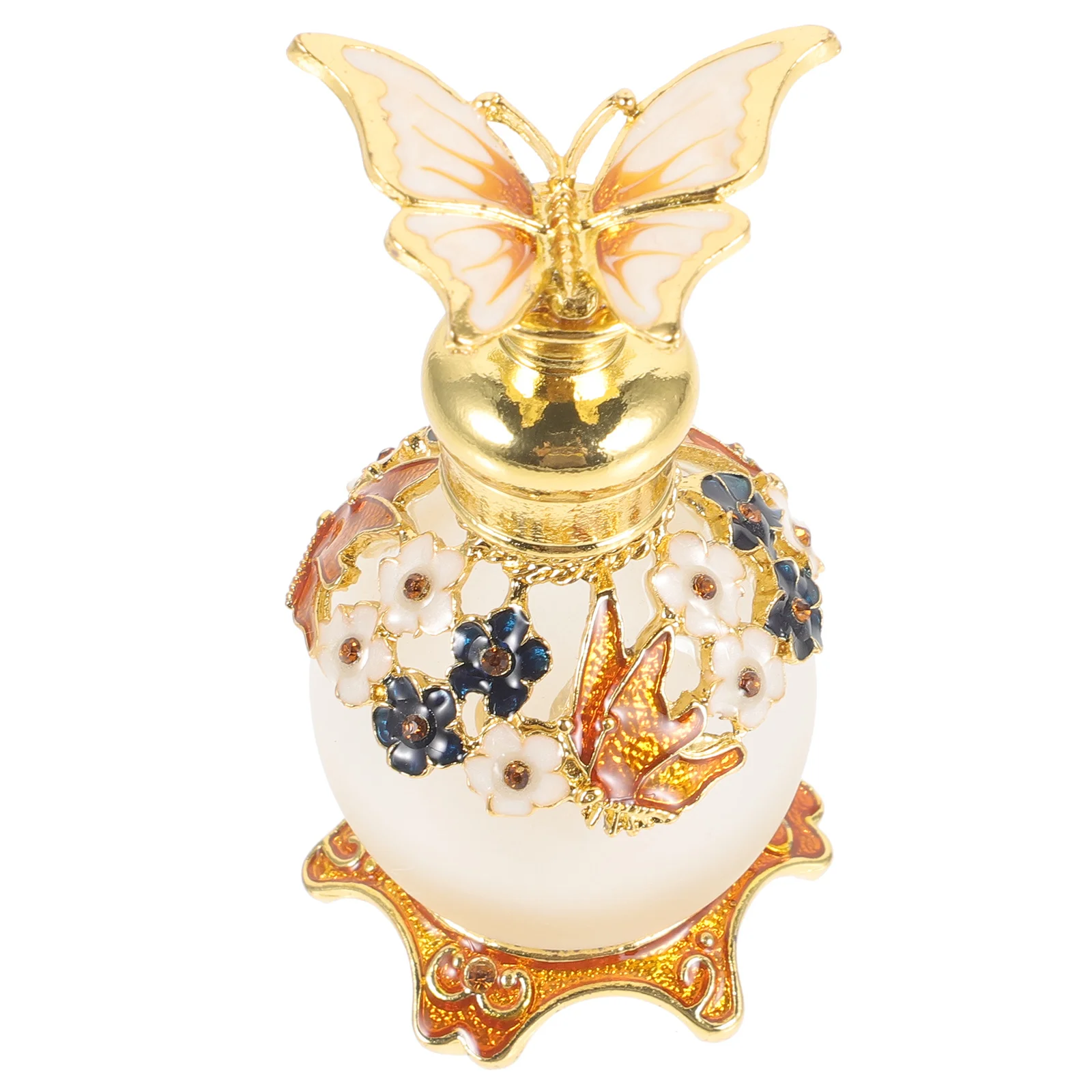 Empty Perfume Bottle Butterflies Molding Exquisite Decorative Portable Refillable Essential Oil Holder Glass Bottle
Empty Perfume Bottle Butterflies Molding Exquisite Decorative Portable Refillable Essential Oil Holder Glass Bottle