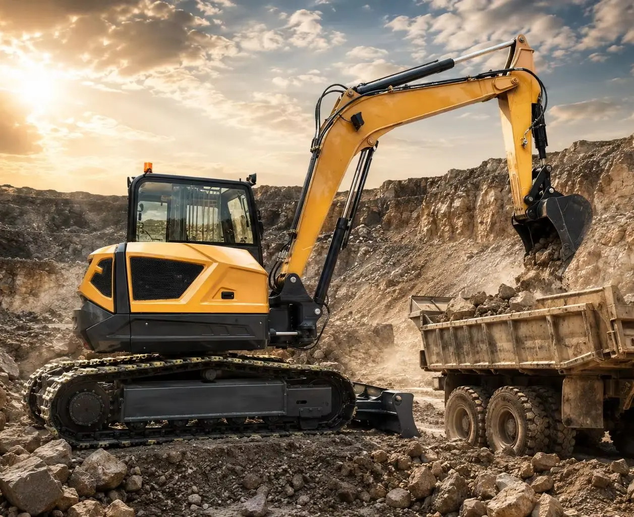 Custom 6.5 Ton Hydraulic Excavator for Foundation Excavation Work CE Euro 5 Construction Machinery
Custom 6.5 Ton Hydraulic Excavator for Foundation Excavation Work CE Euro 5 Construction Machinery