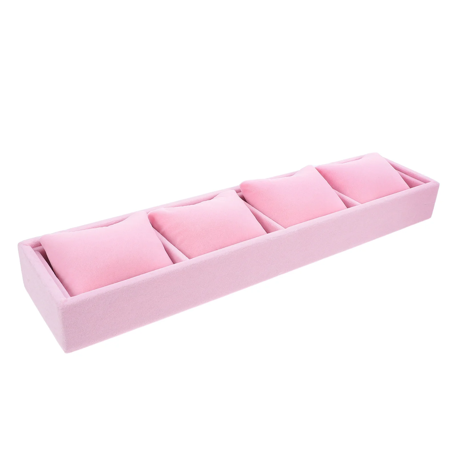 Watch Holder Tray Pink Single Layer Jewelry Organizer Bracelet Holder Soft Watch Pillow Display Case for Men Women Jewelry
Watch Holder Tray Pink Single Layer Jewelry Organizer Bracelet Holder Soft Watch Pillow Display Case for Men Women Jewelry