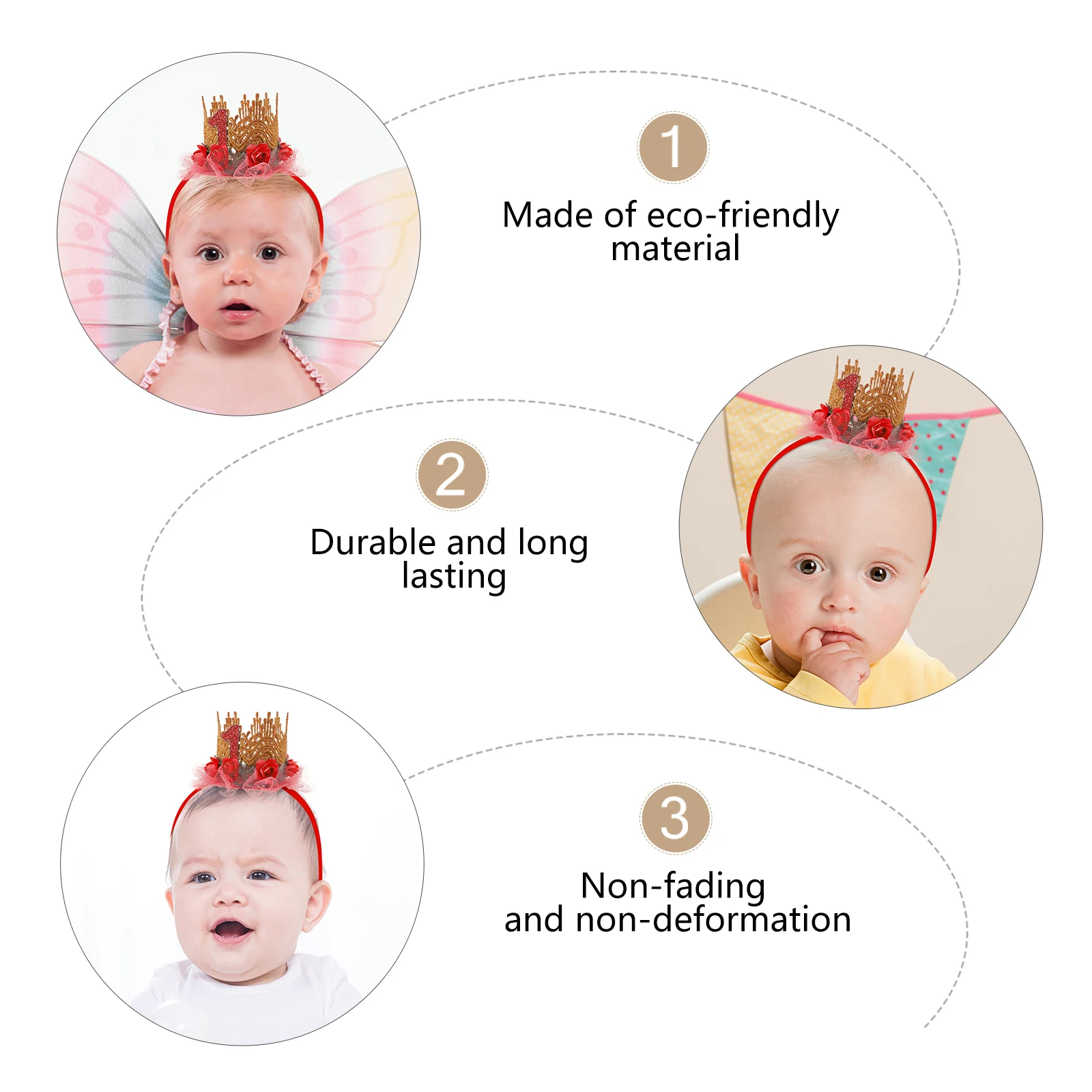 Children Birthday Headb Kids Hair Accessories Girls Tiara Crown Baby Shower Headdress Durable Lightweight Nonfade H made
Children Birthday Headb Kids Hair Accessories Girls Tiara Crown Baby Shower Headdress Durable Lightweight Nonfade H made
