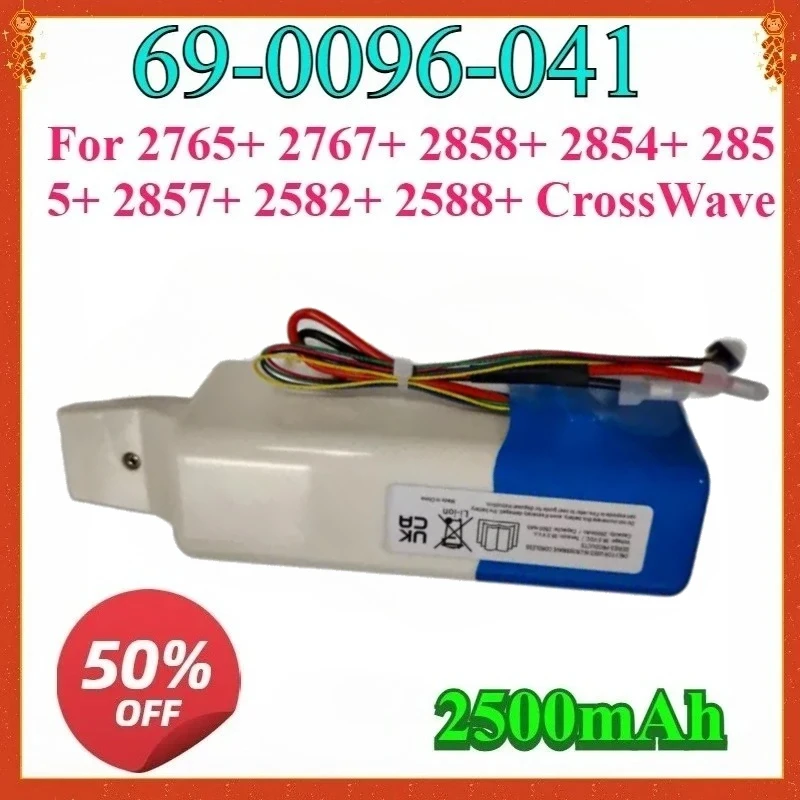 For 2765+ 2767+ 2858+ 2854+ 2855+ 2857+ 2582+ 2588+ CrossWave 1620966 69-0096-041 1627561 1626919 VTC5 1625756 S25R Battery
For 2765+ 2767+ 2858+ 2854+ 2855+ 2857+ 2582+ 2588+ CrossWave 1620966 69-0096-041 1627561 1626919 VTC5 1625756 S25R Battery