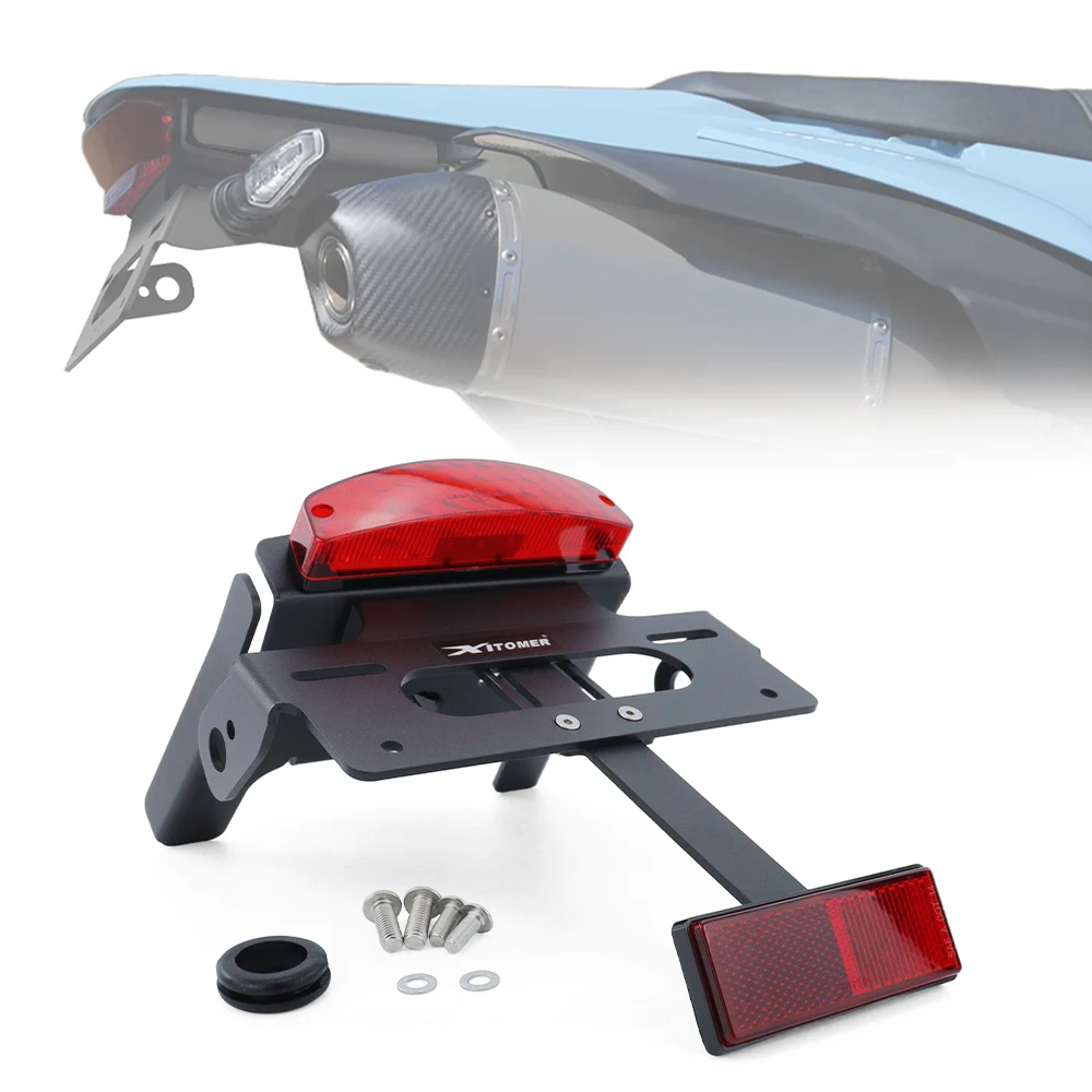 Motorcycle Aluminum Rear Tail Tidy Fender Eliminator kit License Plate Holder Bracket DR-Z4S DRZ 4S DR-Z4SM 2025-2026 For Suzuki
Motorcycle Aluminum Rear Tail Tidy Fender Eliminator kit License Plate Holder Bracket DR-Z4S DRZ 4S DR-Z4SM 2025-2026 For Suzuki