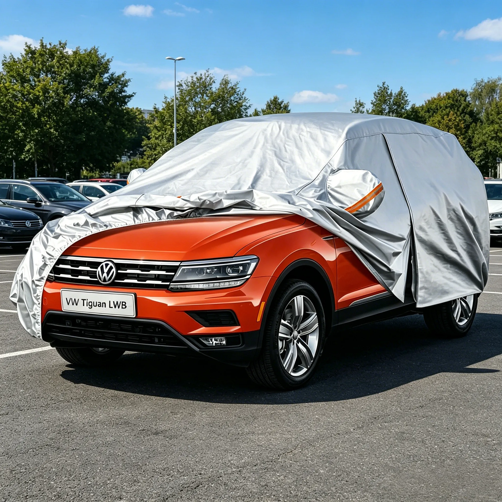 Kayme 6 Layer Thickened Car Cover Outdoor Waterproof Dustproof Anti-UV Outdoor Full Cover 190 x 74 x 70 inches SUV Special Cover
Kayme 6 Layer Thickened Car Cover Outdoor Waterproof Dustproof Anti-UV Outdoor Full Cover 190 x 74 x 70 inches SUV Special Cover