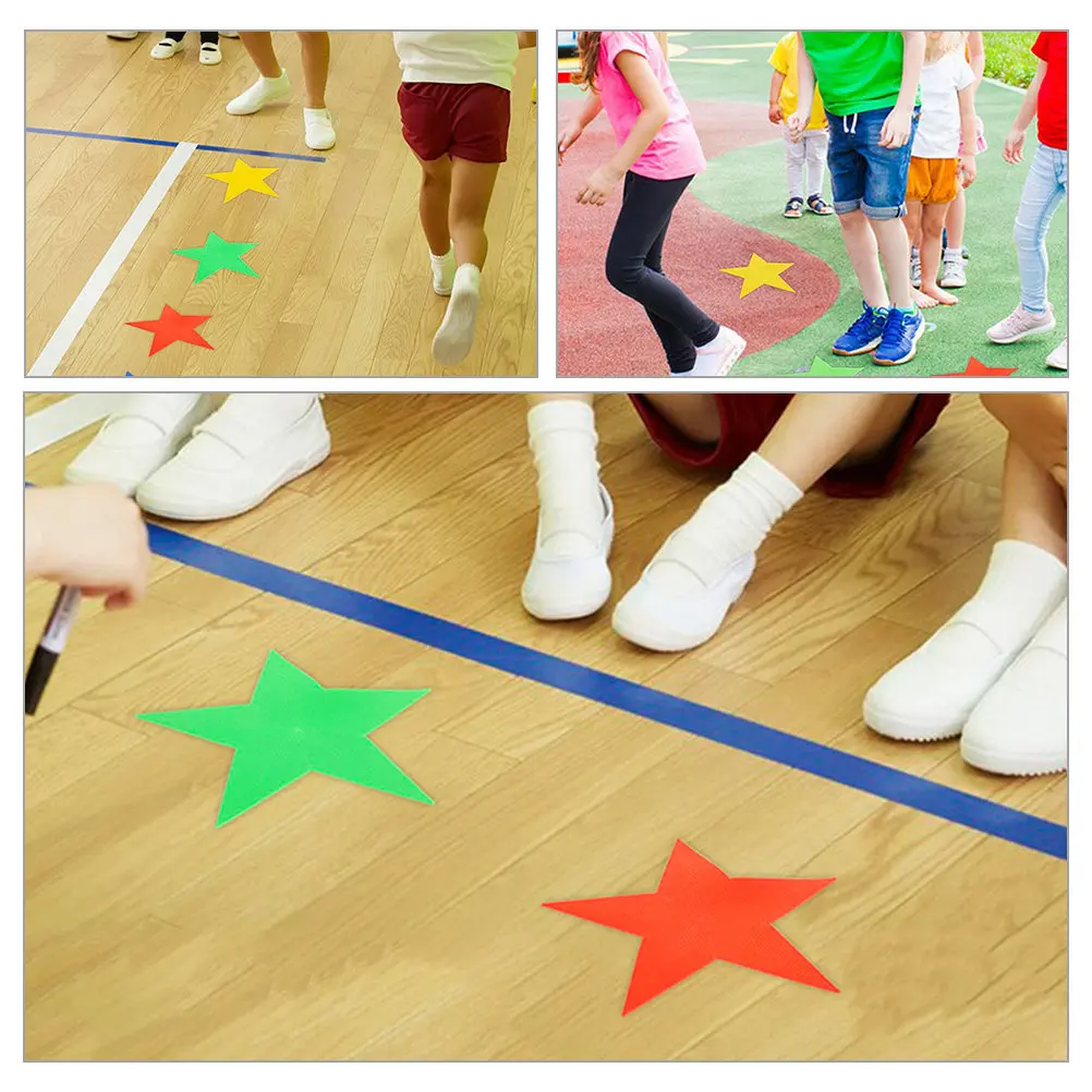 4Pcs Colorful Star Carpet Markers High Grip Floor Spot Markers for Classroom Home Office School Sports Drills Training Aids
4Pcs Colorful Star Carpet Markers High Grip Floor Spot Markers for Classroom Home Office School Sports Drills Training Aids