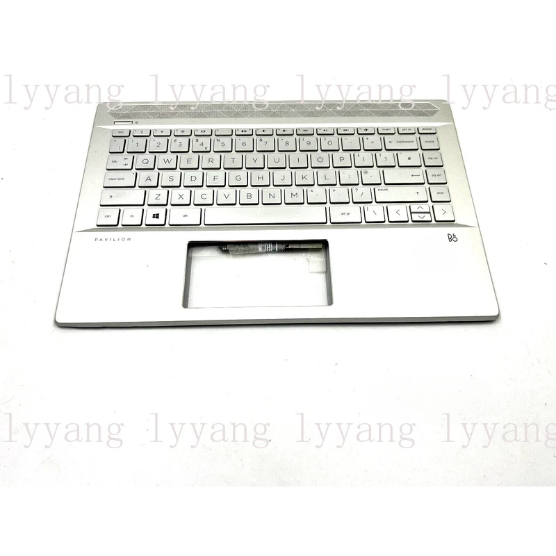 f For HP Pavilion 14-CE Palmrest Top Cover UK Keyboard Silver L19190-031
f For HP Pavilion 14-CE Palmrest Top Cover UK Keyboard Silver L19190-031