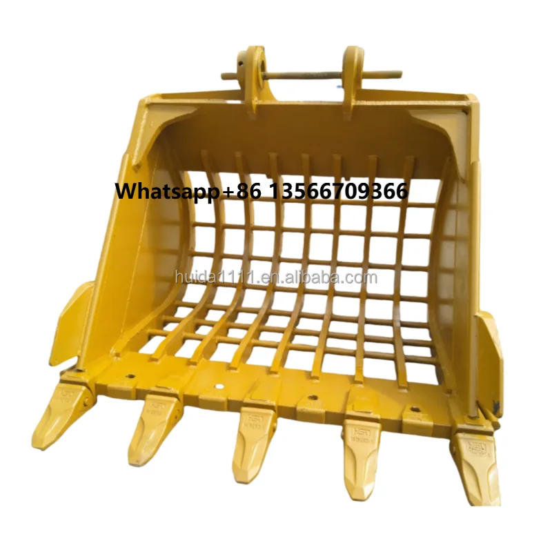 OEM Excavator Skeleton Bucket Construction Machinery Attachments Parts Excavator Bucket for Sany Hitachi Doosan Kubota
OEM Excavator Skeleton Bucket Construction Machinery Attachments Parts Excavator Bucket for Sany Hitachi Doosan Kubota
