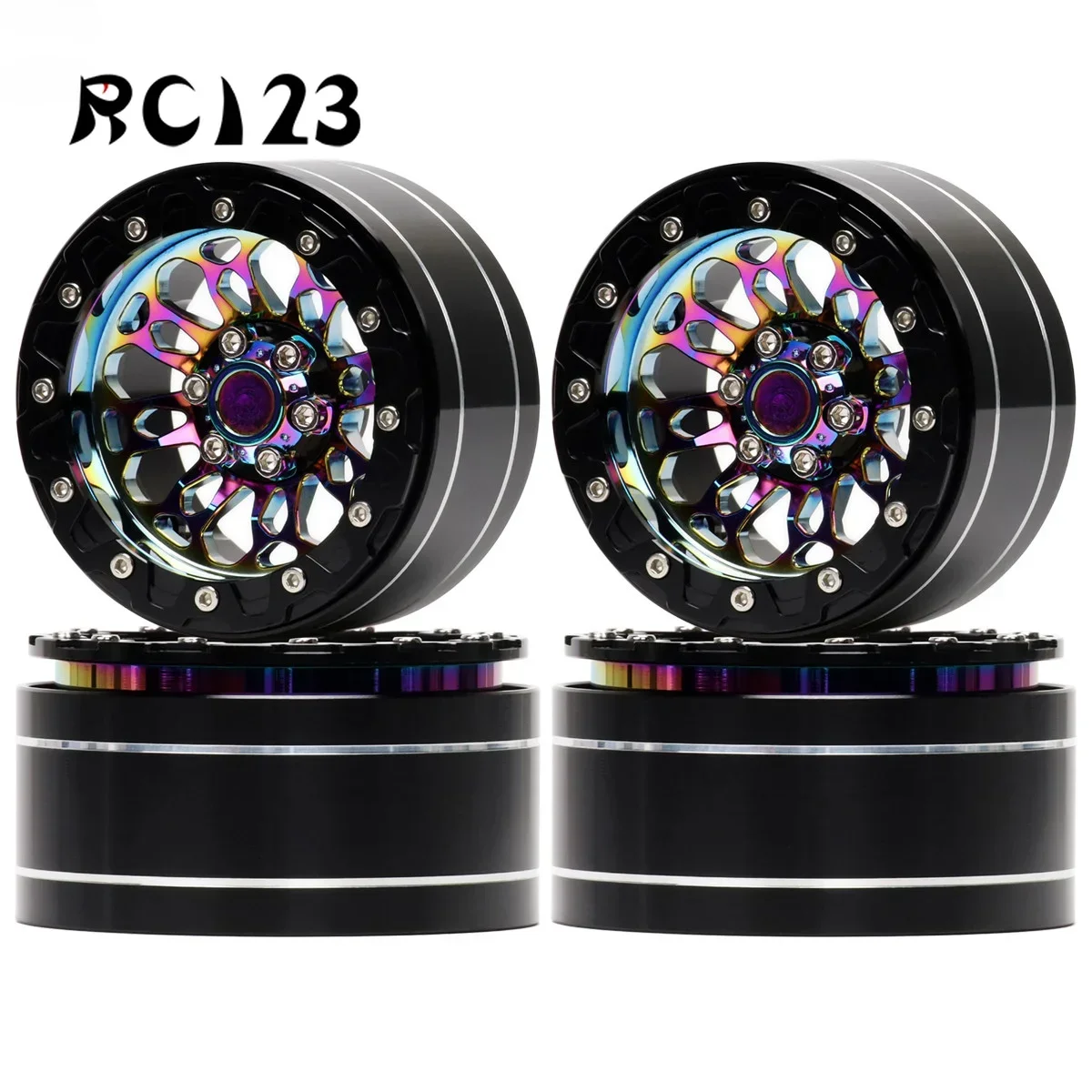 2.2inch Aluminum Deep Dish Beadlock Hub 12mm Hex 65MM Wheel Rim for RC Car 1/10 Axial SCX10 II Wraith RR10 KM5 YETI KM2 Traxxas
2.2inch Aluminum Deep Dish Beadlock Hub 12mm Hex 65MM Wheel Rim for RC Car 1/10 Axial SCX10 II Wraith RR10 KM5 YETI KM2 Traxxas