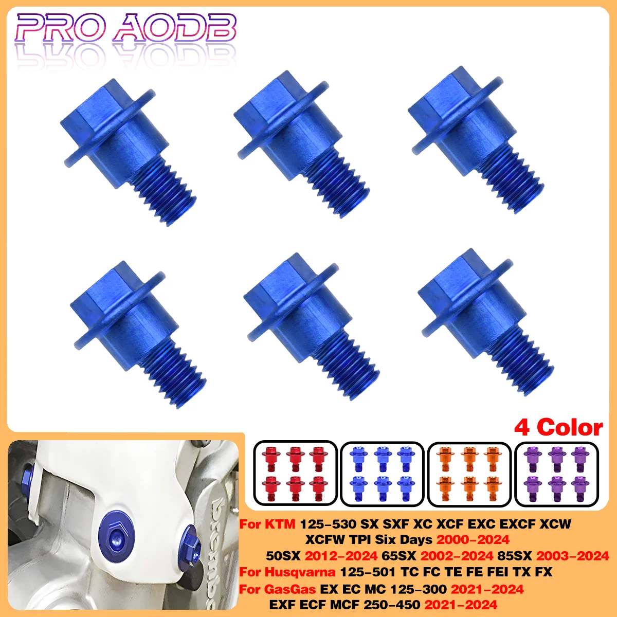 Front Fork Guard Bolt Screw For KTM Husqvarna GASGAS125-500 Yamaha YZ 65 85 125 250 250F 450F 250FX 450FX 125X 250X WR 250F 450F
Front Fork Guard Bolt Screw For KTM Husqvarna GASGAS125-500 Yamaha YZ 65 85 125 250 250F 450F 250FX 450FX 125X 250X WR 250F 450F