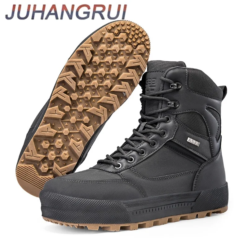 Mens Combat Boots Hiking Shoes Outdoor Field Training Hiking Shoes Anti-Slip Wear-Resistant Workwear Shoes Desert Windproof Boot
Mens Combat Boots Hiking Shoes Outdoor Field Training Hiking Shoes Anti-Slip Wear-Resistant Workwear Shoes Desert Windproof Boot