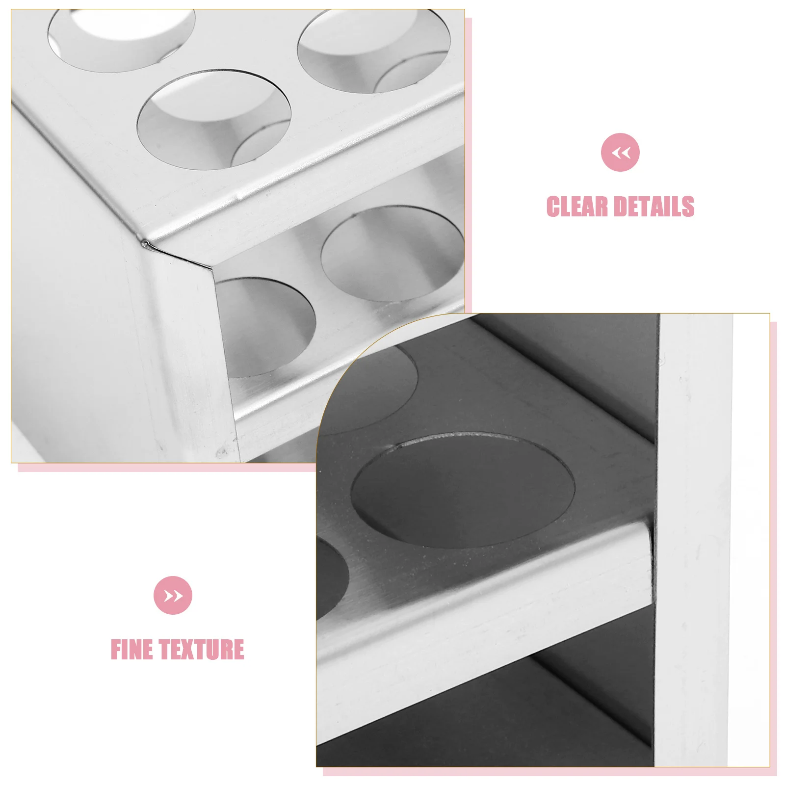 40-hole Test Tube Stand Multi-functional Rack Chemical Storage Holder Sample Lab Pipe Sampling Tubes
40-hole Test Tube Stand Multi-functional Rack Chemical Storage Holder Sample Lab Pipe Sampling Tubes