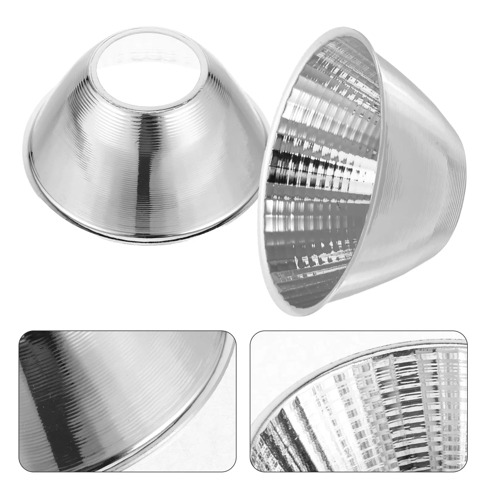 2pcs Universal Flashlight Reflector Cup Accessory Replacement Ring for LED Spotlight Lighting Shade Repairing Fixture Part
2pcs Universal Flashlight Reflector Cup Accessory Replacement Ring for LED Spotlight Lighting Shade Repairing Fixture Part