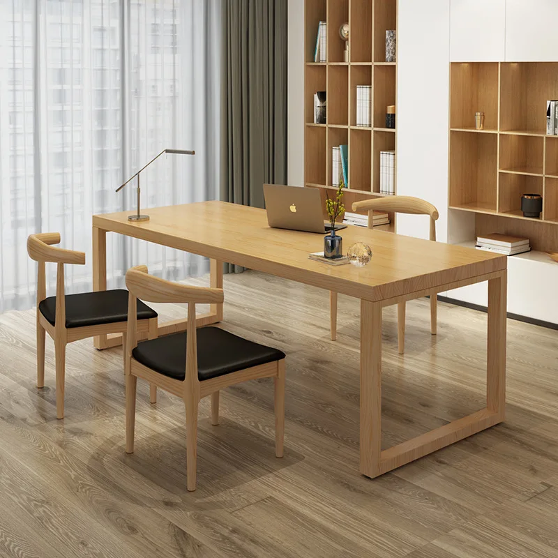 Nordic solid wood computer desktop home desk desk double simple Nordic style
Nordic solid wood computer desktop home desk desk double simple Nordic style
