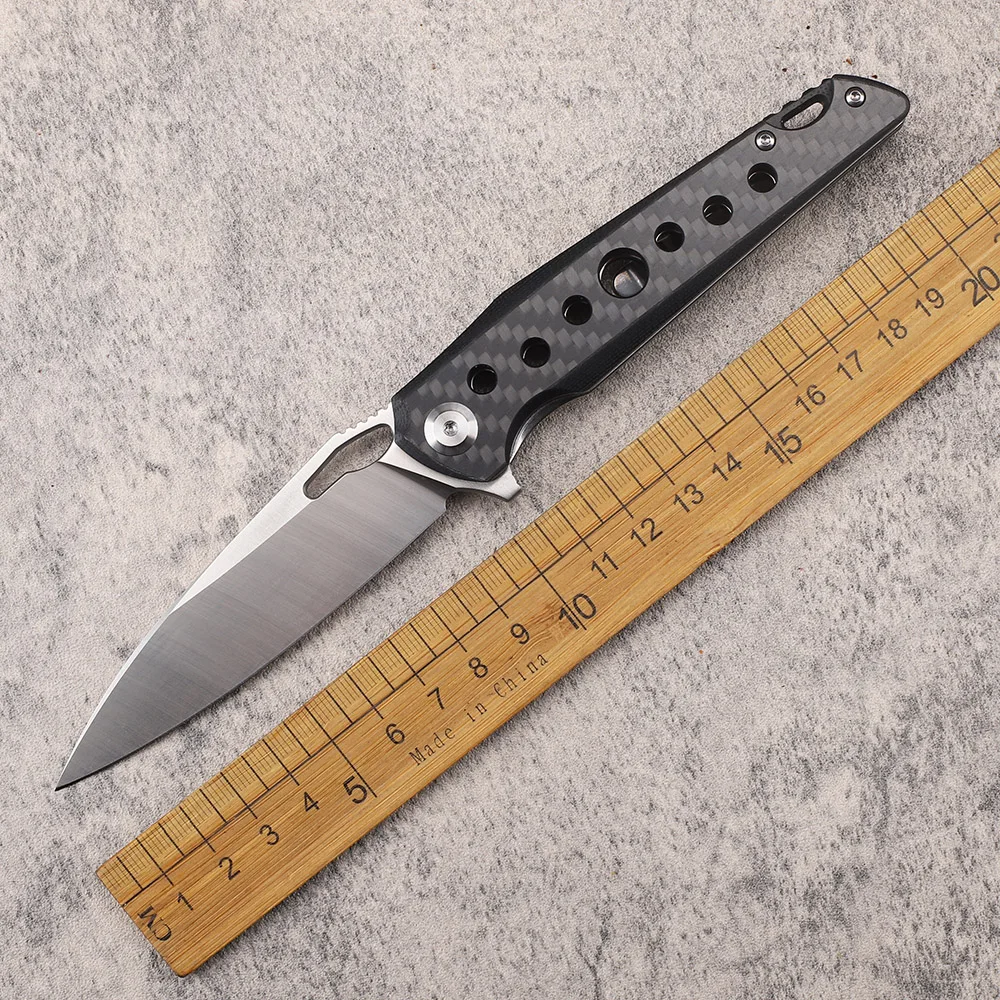 D2 Blade Carbon Fiber Handle Folding Outdoor Camping Hunting Tactics Pocket Fruit Survival EDC Tool Knife
D2 Blade Carbon Fiber Handle Folding Outdoor Camping Hunting Tactics Pocket Fruit Survival EDC Tool Knife