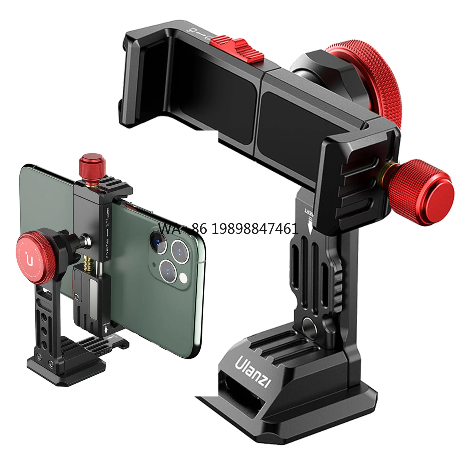 Chic HOSHI Ulanzi ST-14 Metal Vertical Shooting Smartphone Phone Mount Holder Clamp W Cold Shoe Smartphone Vlog Tripod Mount
Chic HOSHI Ulanzi ST-14 Metal Vertical Shooting Smartphone Phone Mount Holder Clamp W Cold Shoe Smartphone Vlog Tripod Mount