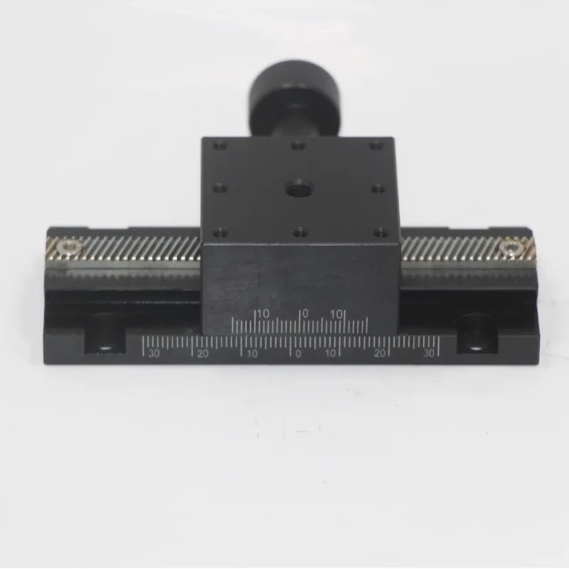 Manual X-axis dovetail slot slide, super long slider precision gear, fine-tuning slide
Manual X-axis dovetail slot slide, super long slider precision gear, fine-tuning slide