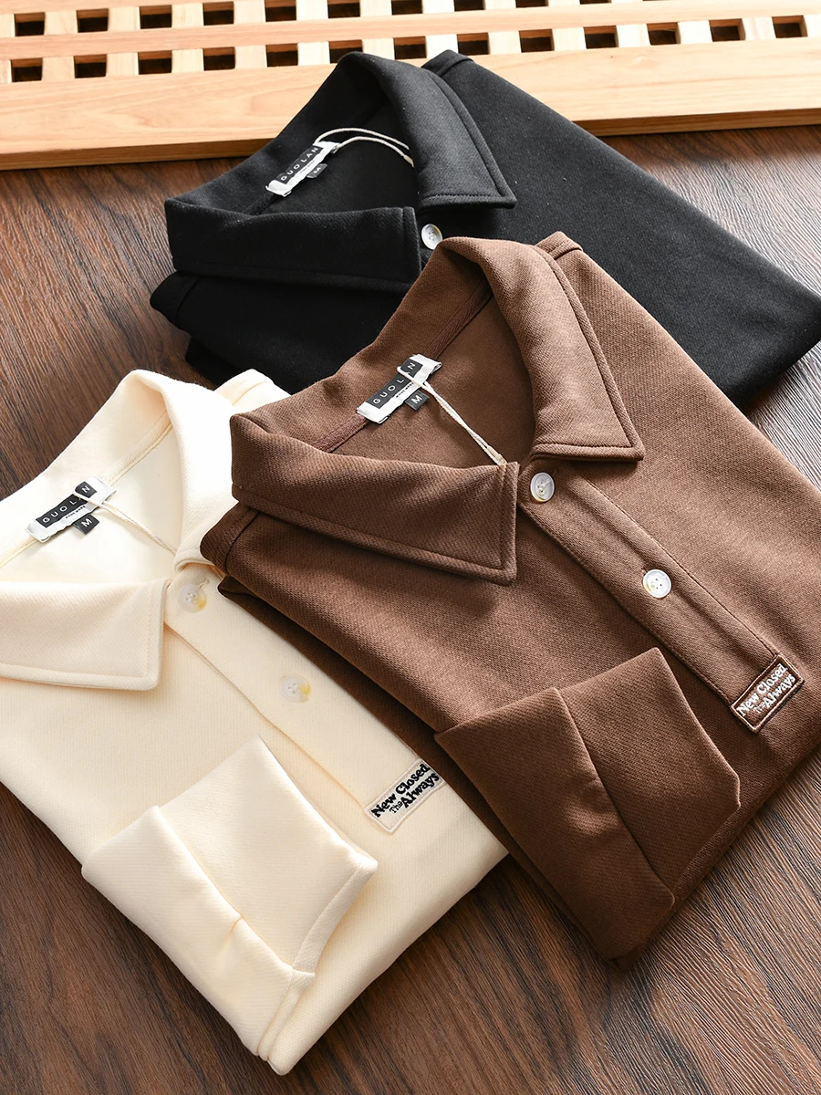 Elegant Collar Men's Sweatshirt Loose Long Sleeve Casual Fashion New Autumn Youth Cotton Polyester Blend Comfortable Str...
Elegant Collar Men's Sweatshirt Loose Long Sleeve Casual Fashion New Autumn Youth Cotton Polyester Blend Comfortable Str...