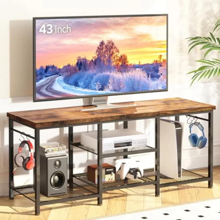 TV Stand for TVs Up to 55 Inch Entertainment Center for Living Room Bedroom Rustic Brown
TV Stand for TVs Up to 55 Inch Entertainment Center for Living Room Bedroom Rustic Brown