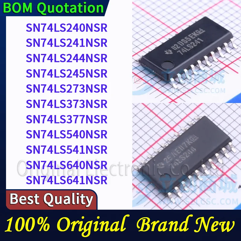 SN74LS240NSR SN74LS241NSR SN74LS244NSR SN74LS245NSR SN74LS273NSR SN74LS373NSR SN74LS377NSR SN74LS540NSR SN74LS541NSR SN74LS640NS
SN74LS240NSR SN74LS241NSR SN74LS244NSR SN74LS245NSR SN74LS273NSR SN74LS373NSR SN74LS377NSR SN74LS540NSR SN74LS541NSR SN74LS640NS