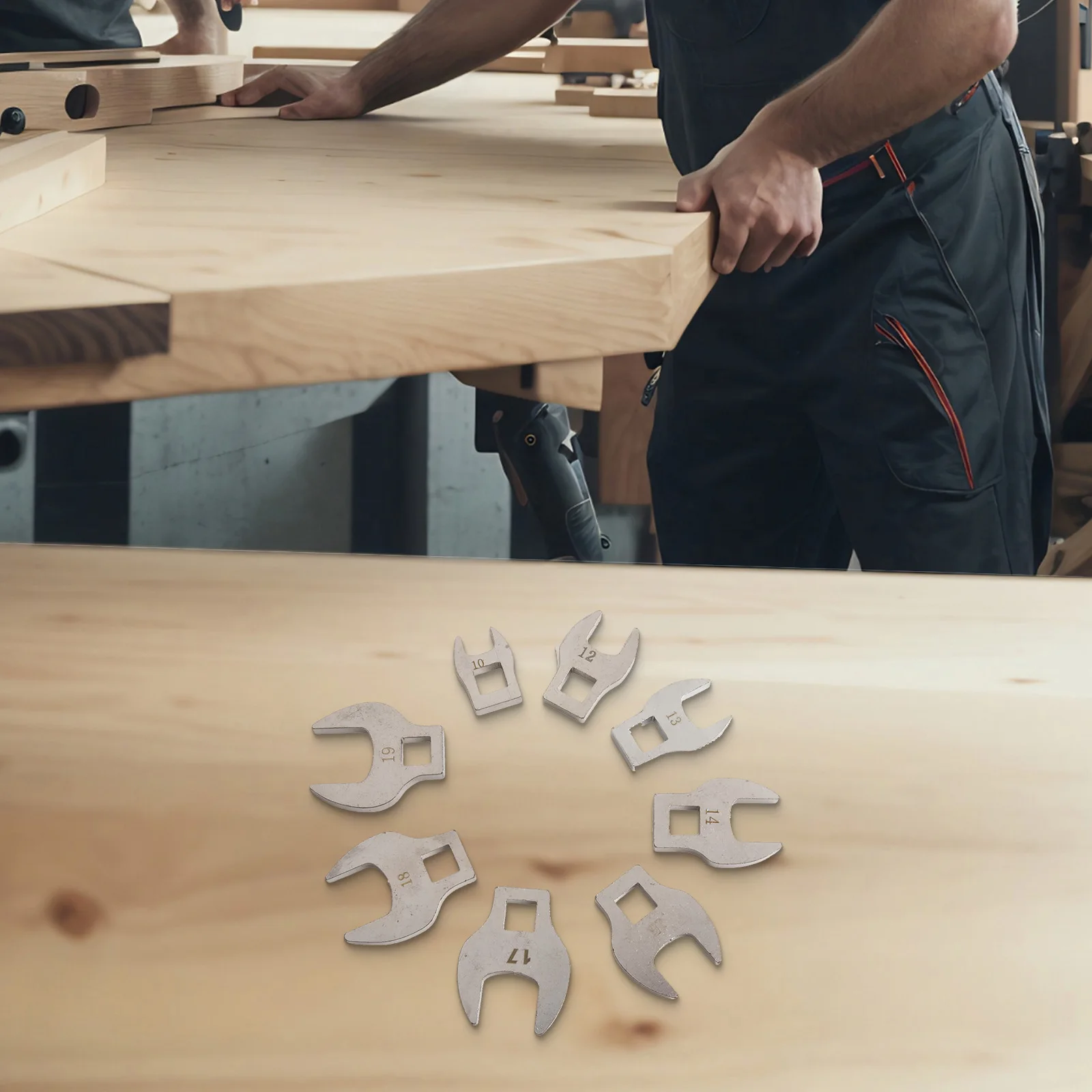Simplify Your Repairs Complete your toolkit with our essential eight piece metric crowfoot wrench set perfect for automotive use
Simplify Your Repairs Complete your toolkit with our essential eight piece metric crowfoot wrench set perfect for automotive use