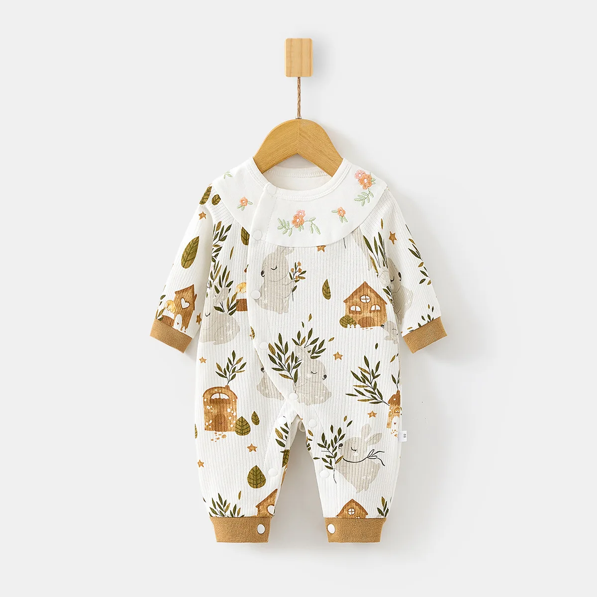 Baby Spring and Autumn Jumpsuit Long-Sleeved Cotton Split Romper for New Give Birth Infant Children Spring and Summer Romper
Baby Spring and Autumn Jumpsuit Long-Sleeved Cotton Split Romper for New Give Birth Infant Children Spring and Summer Romper