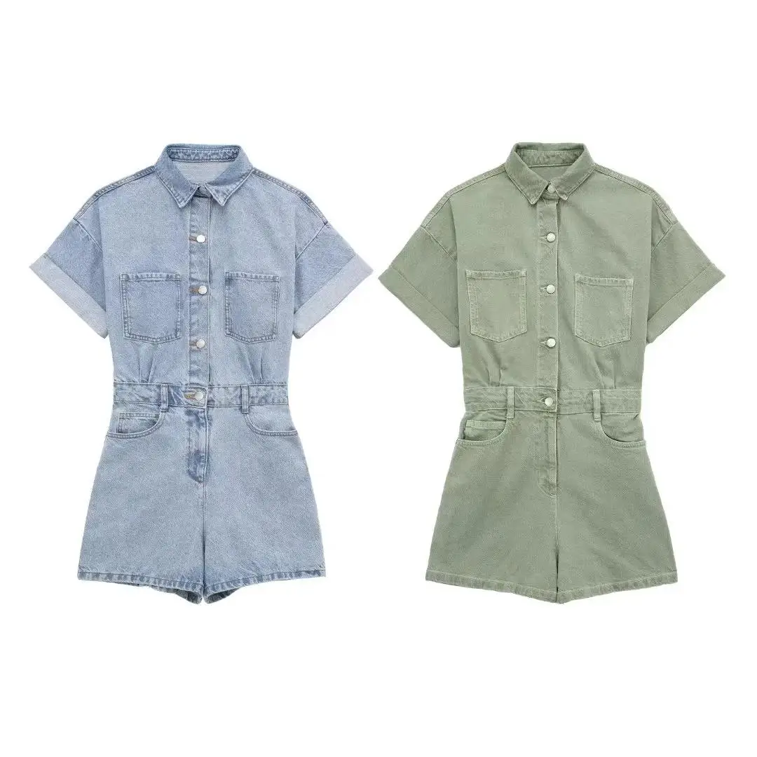 Женский джинсовый комбинезон с длинными брюками и средней талией из полиэфирного волокна, коллекция Весна 2023, модный женский цельный костюм
Женский джинсовый комбинезон с длинными брюками и средней талией из полиэфирного волокна, коллекция Весна 2023, модный женский цельный костюм