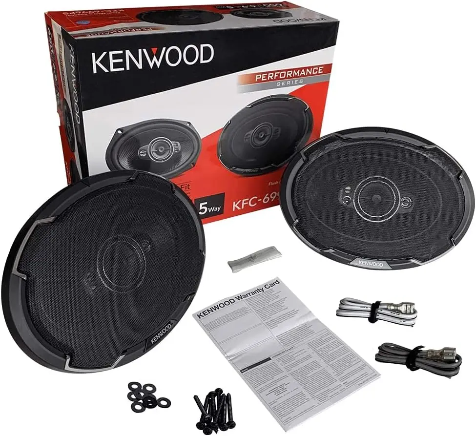 6"x9" 5-Way Car Speakers with Sound Field Enhancer & Diamond Woofer
6"x9" 5-Way Car Speakers with Sound Field Enhancer & Diamond Woofer