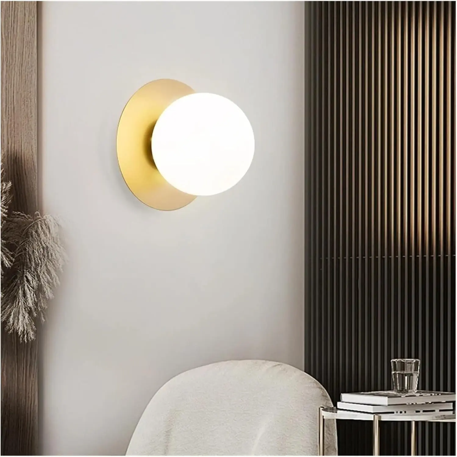 Modern Glass Ball Wall Lamp Nordic Creative Wall Light Sconce Black Golden Lighting Fixtures E27 Living Room Kitchen Decoration
Modern Glass Ball Wall Lamp Nordic Creative Wall Light Sconce Black Golden Lighting Fixtures E27 Living Room Kitchen Decoration