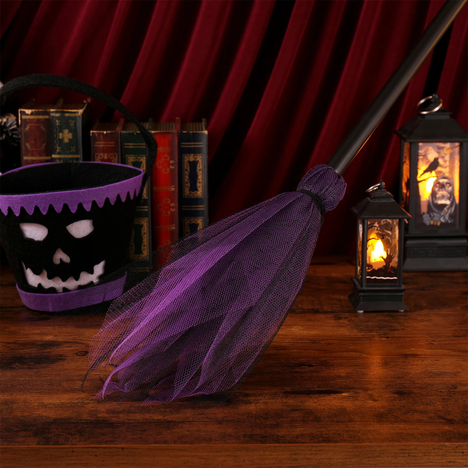 Halloween Witch Broom Realistic Flying Stick Costume Prop for Adults Premium Material Party Decoration DIY
Halloween Witch Broom Realistic Flying Stick Costume Prop for Adults Premium Material Party Decoration DIY