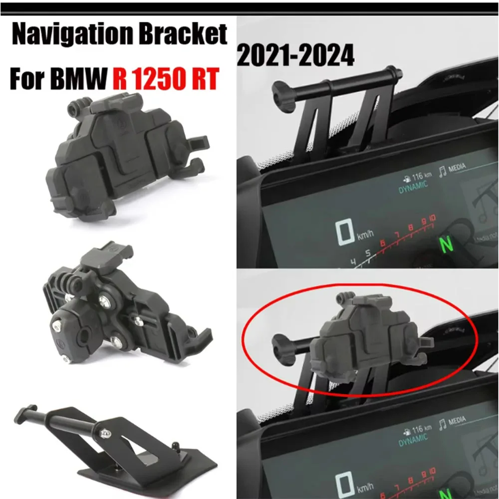 NEW Motorcycle Accessories For BMW R 1250 RT R1250RT 2021 2022 2023 2024- GPS Navigaton Phone Holder Adapter 12mm Diameter Brack
NEW Motorcycle Accessories For BMW R 1250 RT R1250RT 2021 2022 2023 2024- GPS Navigaton Phone Holder Adapter 12mm Diameter Brack