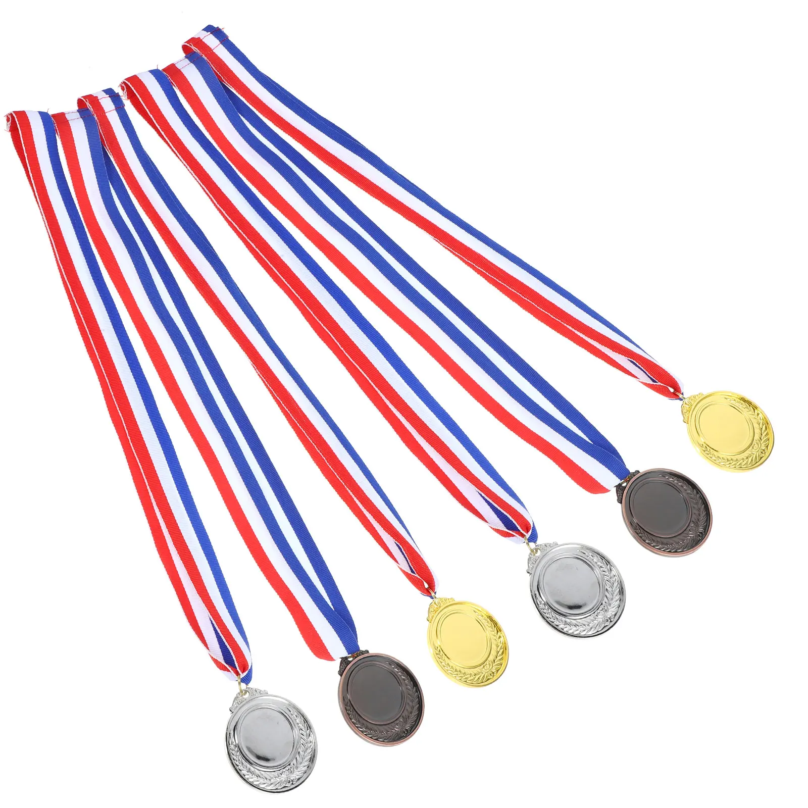 6pcs Metal Medals for Sports Competition Graduation Basketball Tournament Zinc Alloy Gold Silver Copper Awards Memorabilia
6pcs Metal Medals for Sports Competition Graduation Basketball Tournament Zinc Alloy Gold Silver Copper Awards Memorabilia