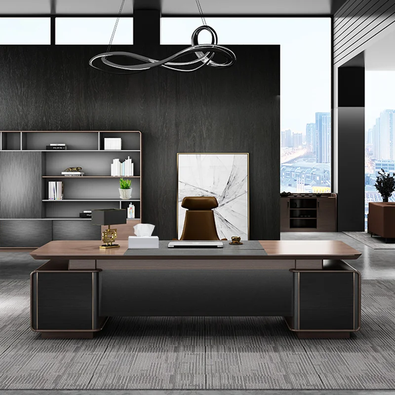 Luxury Wooden Ceo Office Furniture Set Manager Desk Boss Modern L Shape Executive Office Table
Luxury Wooden Ceo Office Furniture Set Manager Desk Boss Modern L Shape Executive Office Table