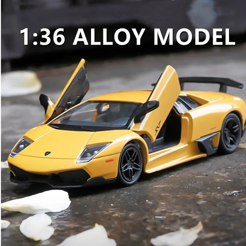 1:36 Scale Lamborghini Alloy Car Model Diecast Metal Toy Vehicles High Simulation Supercar Collection Birthday Gift for Boys Kid
1:36 Scale Lamborghini Alloy Car Model Diecast Metal Toy Vehicles High Simulation Supercar Collection Birthday Gift for Boys Kid