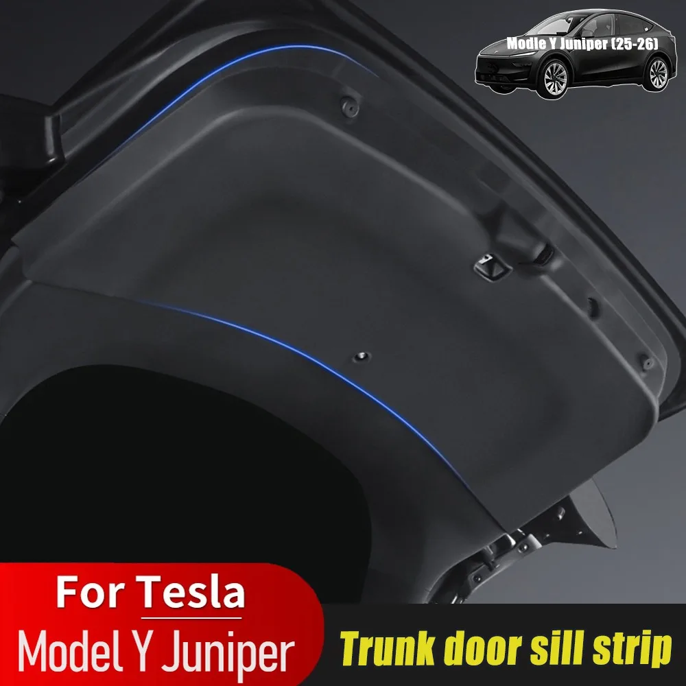 For Tesla Model 3 /Y Juniper Rear Bumper Protector Trunk Sill Strip Guard Interior Decoration Car Modification Accessories
For Tesla Model 3 /Y Juniper Rear Bumper Protector Trunk Sill Strip Guard Interior Decoration Car Modification Accessories