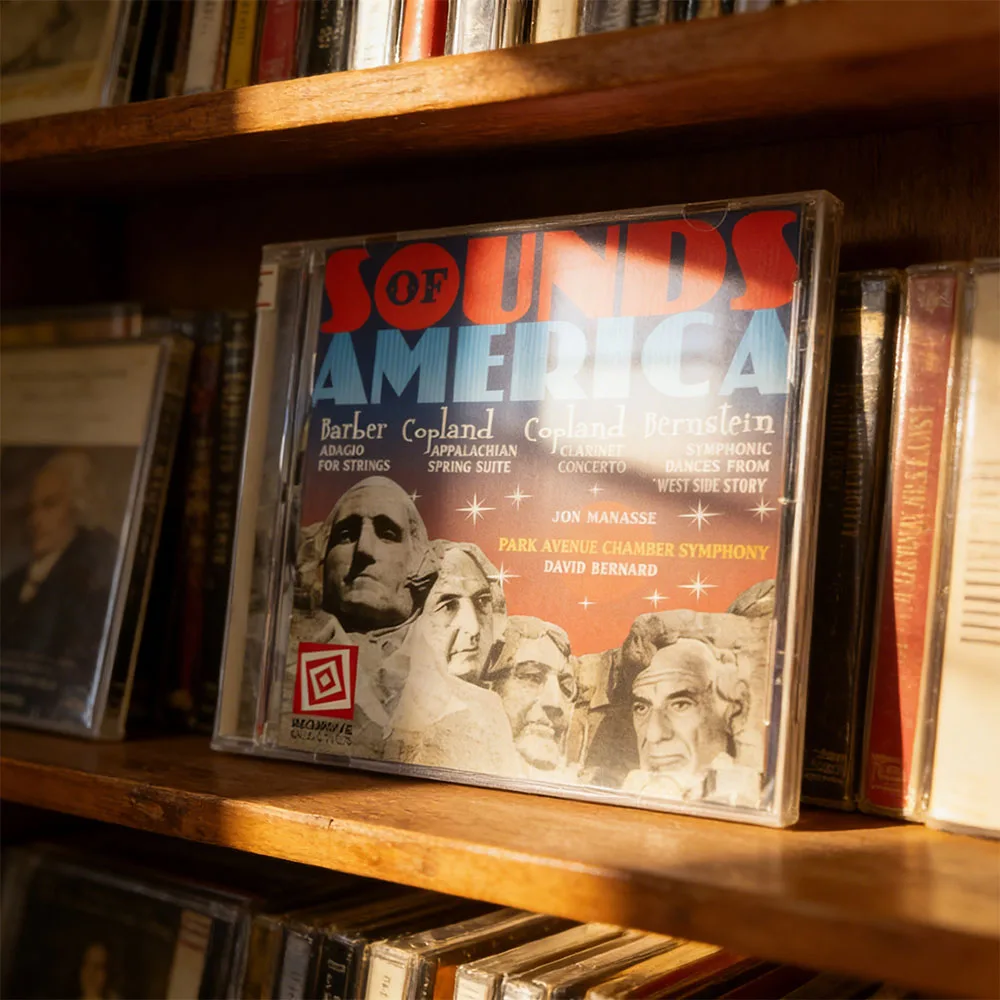CD 'Sounds of America: Barber, Copland and Bernstein', Released Worldwide By The Label Recursive Classics on 10 September 2021
CD 'Sounds of America: Barber, Copland and Bernstein', Released Worldwide By The Label Recursive Classics on 10 September 2021