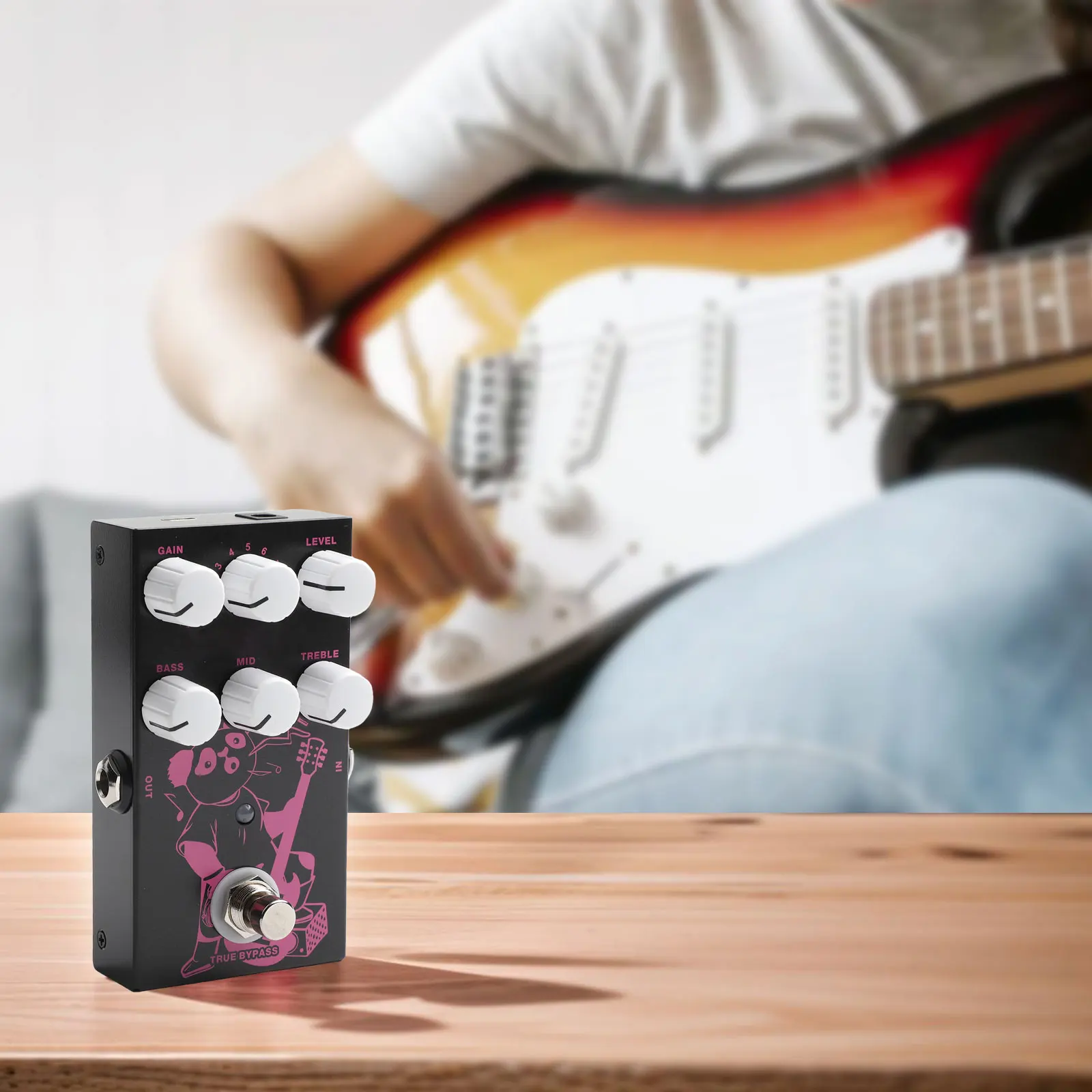 1pc Pre-amp Guitar Simulation Effect Pedal For M-VAVE MINI-AMP Pre-amp Simulation Effect Pedal 9Classic 3 Band EQ Effector
1pc Pre-amp Guitar Simulation Effect Pedal For M-VAVE MINI-AMP Pre-amp Simulation Effect Pedal 9Classic 3 Band EQ Effector