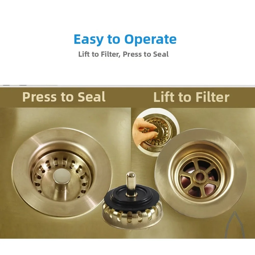 Золотая корзина-фильтр для слива в раковину, долговечное решение для слива воды, из нержавеющей стали, с отверстием 85 мм, двойная функция
Золотая корзина-фильтр для слива в раковину, долговечное решение для слива воды, из нержавеющей стали, с отверстием 85 мм, двойная функция